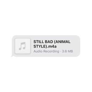 LIZZO — STILL BAD (ANIMAL STYLE) (2025)